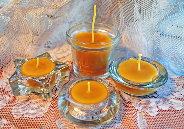 George's beeswax candles
