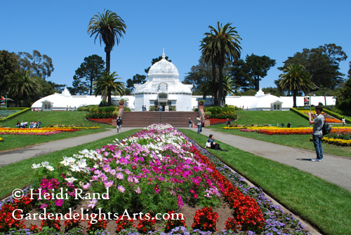 Conservatory of Flowers, Golden Gate Park.