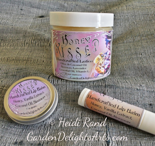 Honey kissed lotion and lip balm